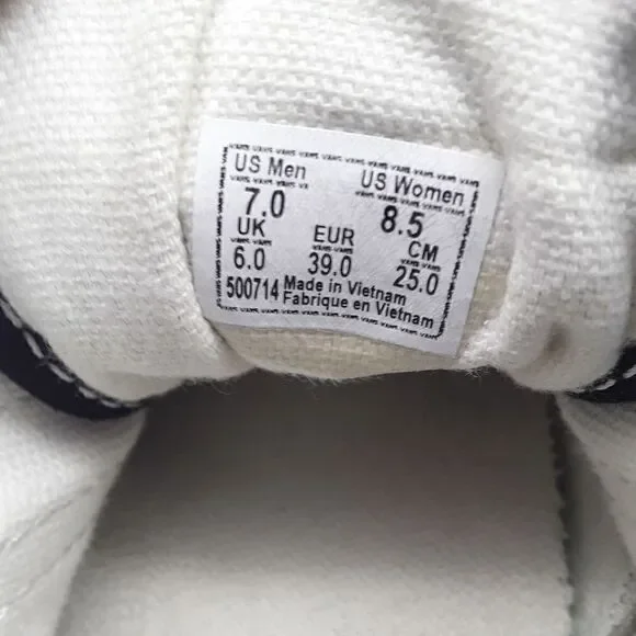 Van's Unisex Mash Up Old Skool Sneakers Size Men's 7 Women's 8,5 - Picture 8 of 9